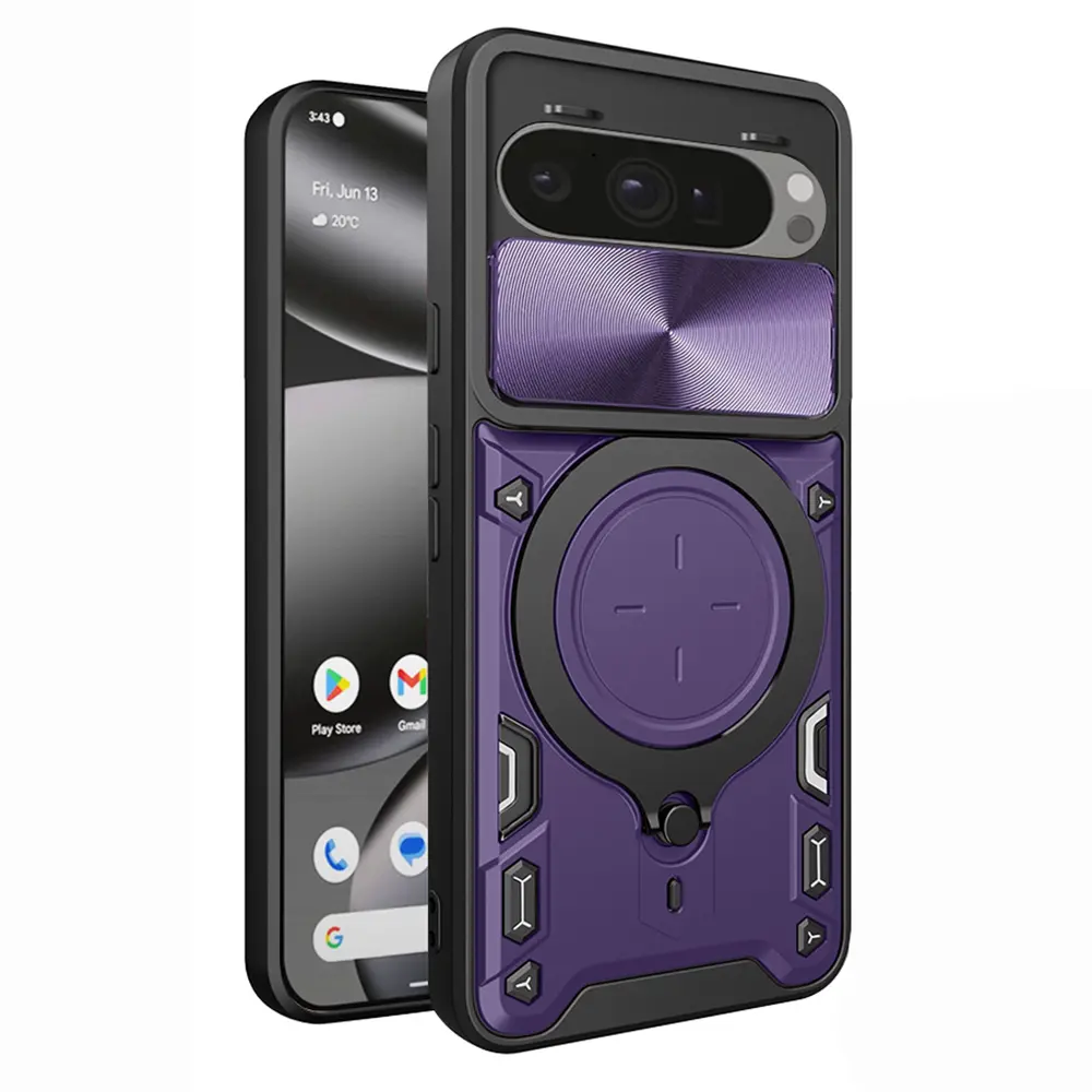 Ochranné pouzdro Techsuit CamGuard Pro pro Google Pixel 10 Pro XL fialové