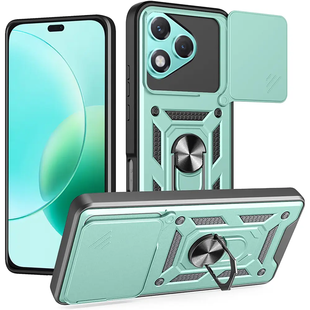 Techsuit CamShield Series Honor 400 Lite zelená