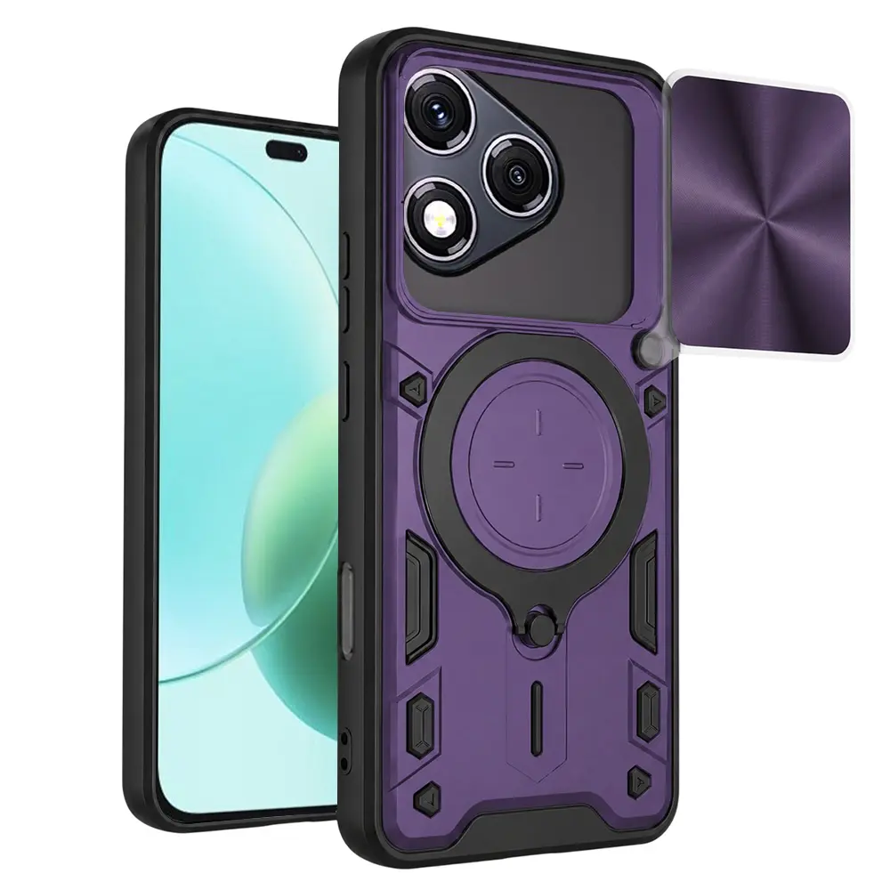 Techsuit CamGuard Pro Honor 400 Lite fialová