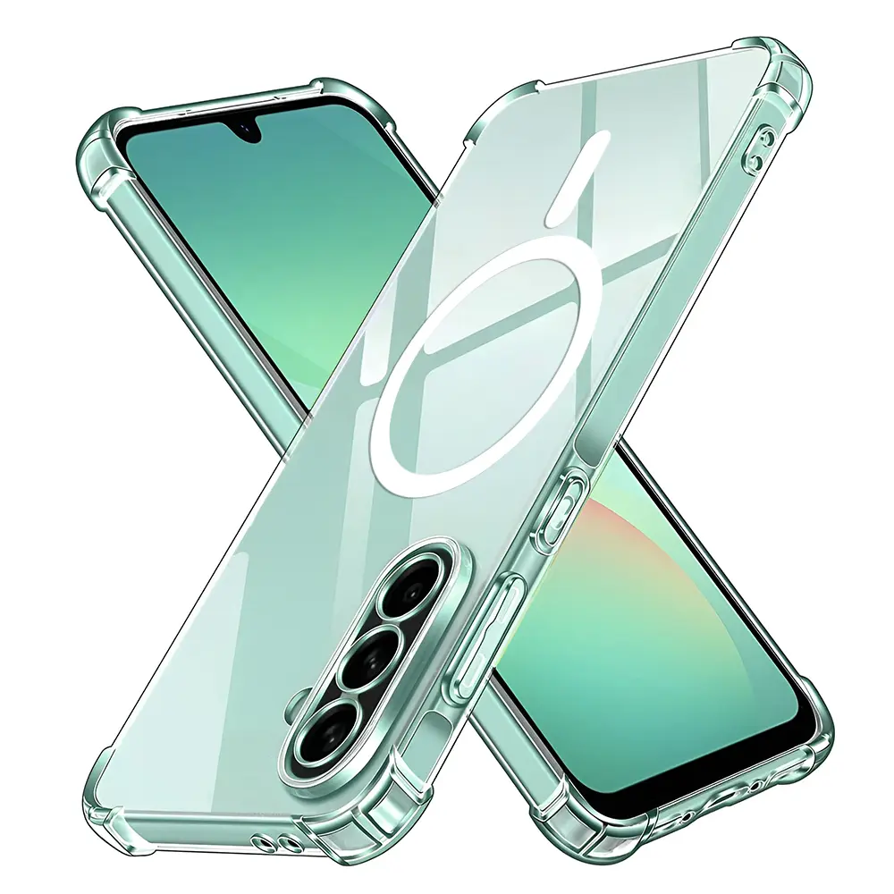 Techsuit Shockproof průhledný silikonový MagSafe pro Samsung Galaxy A26 5G průhledný