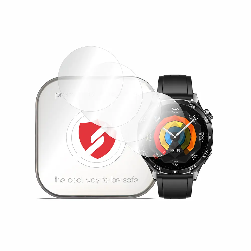 Ochrana displeje Premium Classic 4 ks Huawei Watch GT 5 46mm čirá