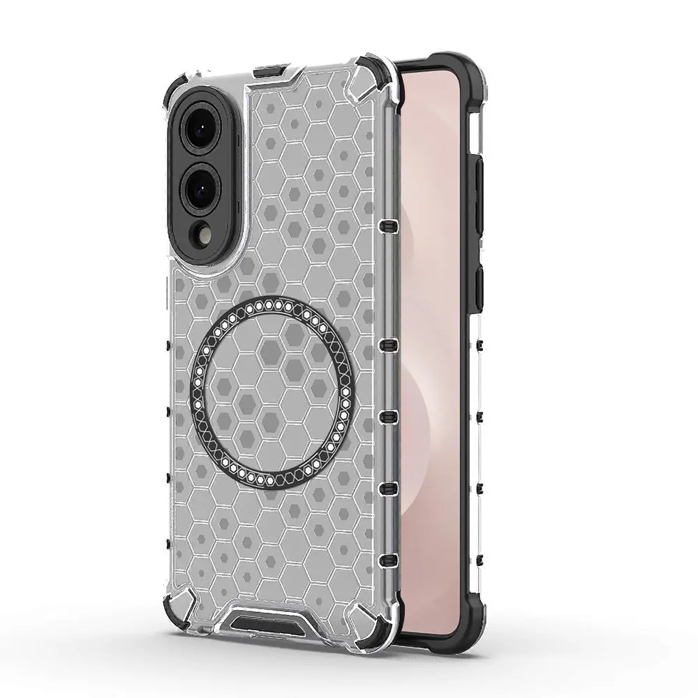 Techsuit HoneyComb Shield MagSafe pro Samsung Galaxy S25 Edge bílý