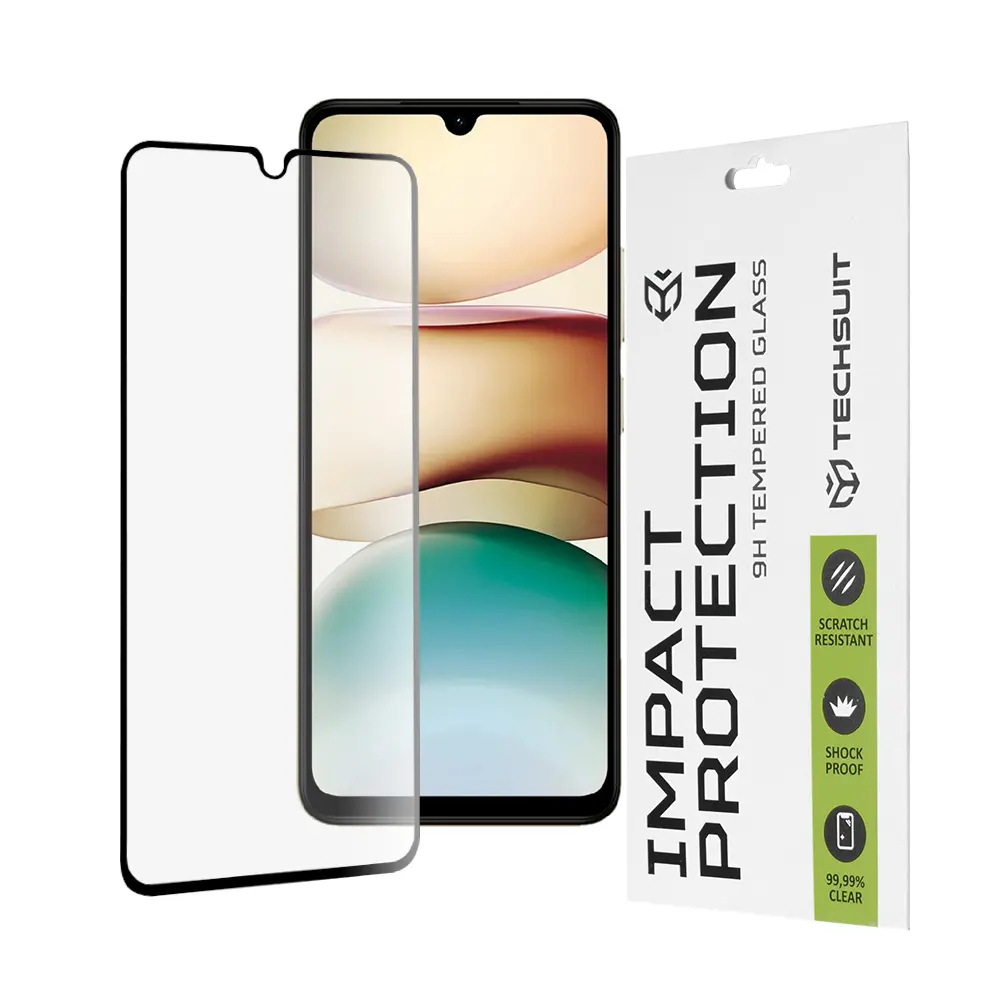 Techsuit 111D Tvrzené sklo, Xiaomi Redmi A5 4G, černé