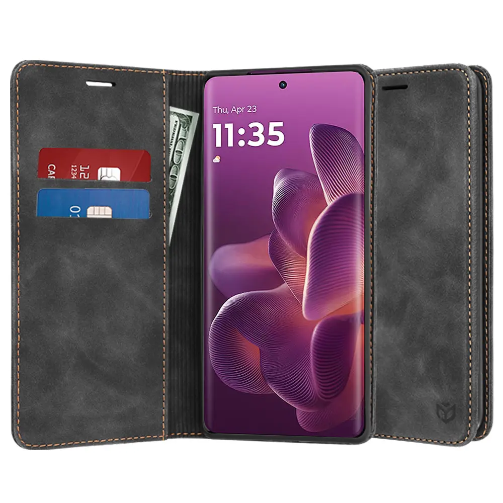 Pouzdro Techsuit Confy Cover pro Motorola Edge 60 Pro černé