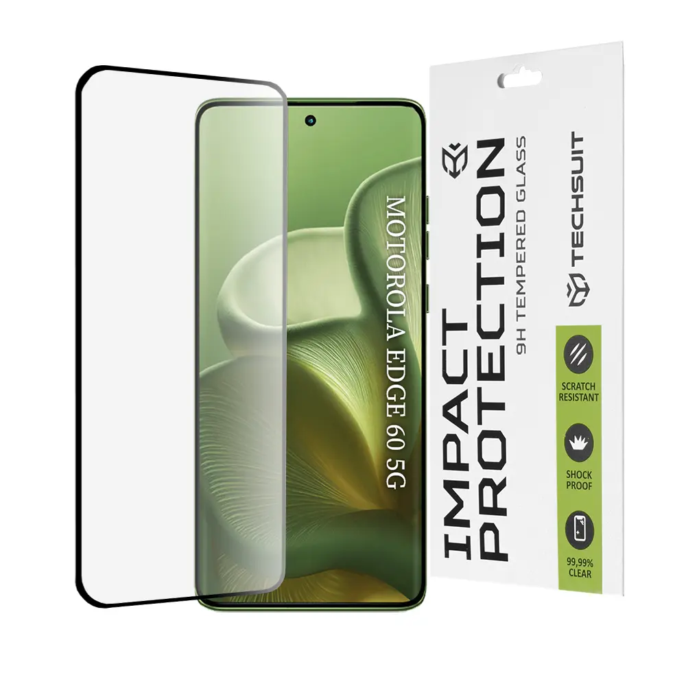 Ochranné sklo Techsuit 111D pro Motorola Edge 60 Edge 60 Fusion černé