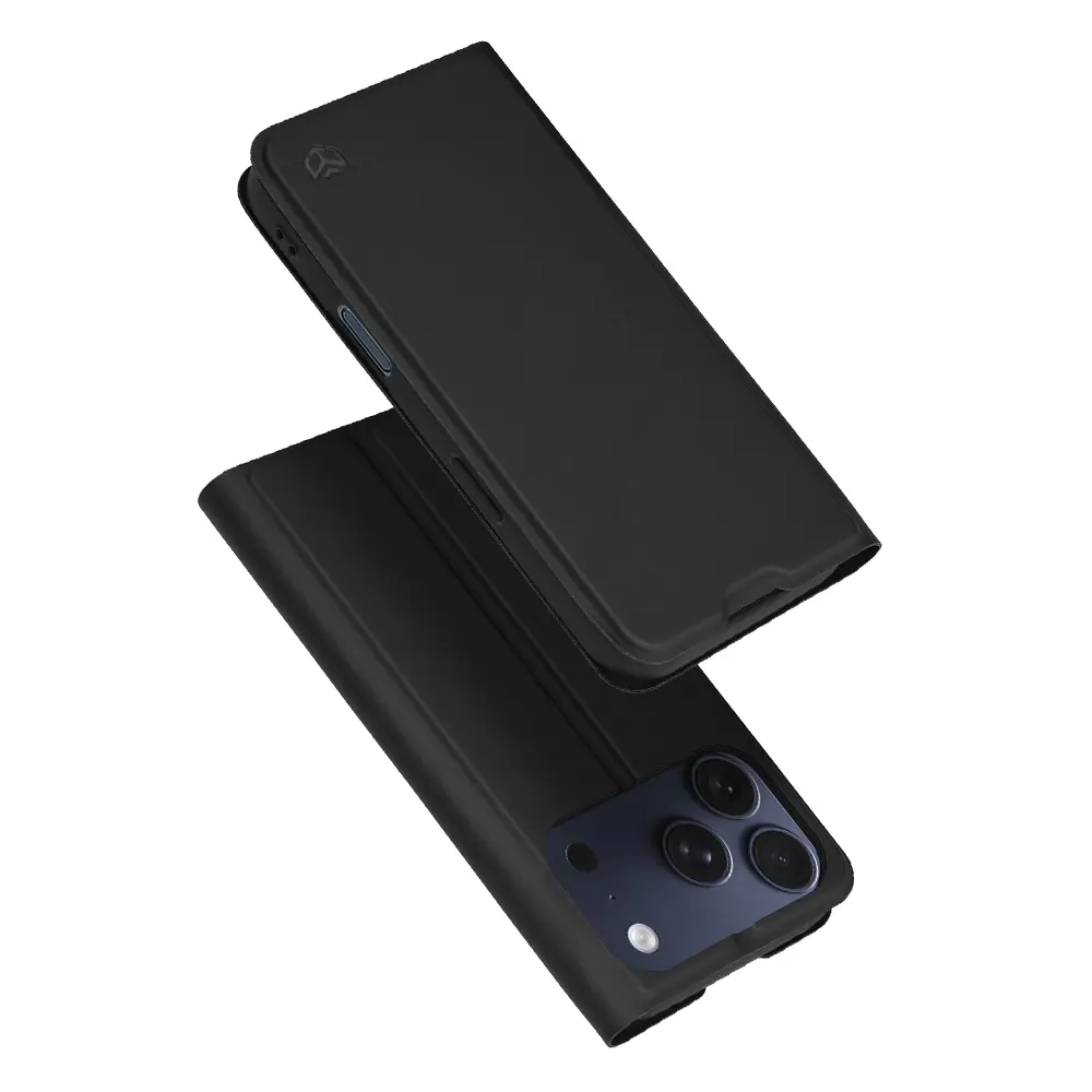 Pouzdro Techsuit Magskin Book pro iPhone 17 Pro černé