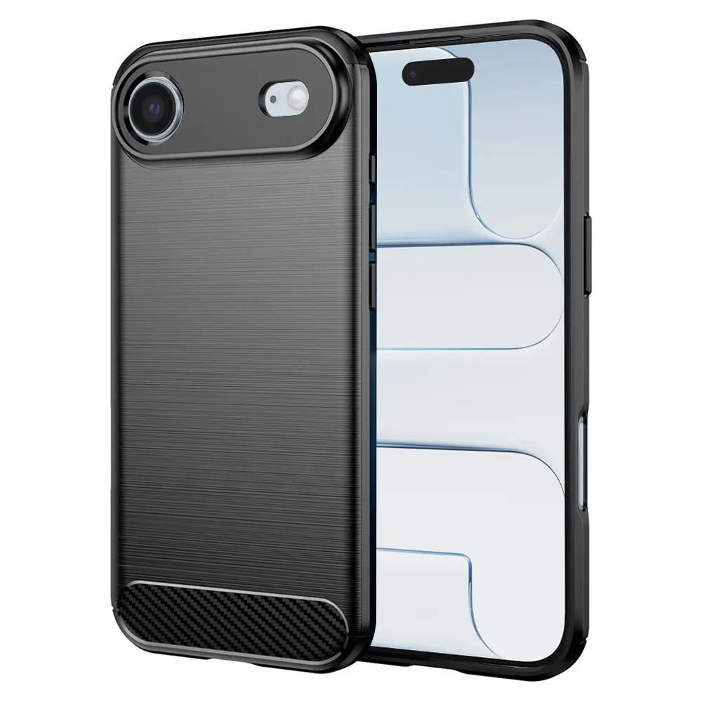 Techsuit Carbon Silicone pro iPhone 17 Air černý
