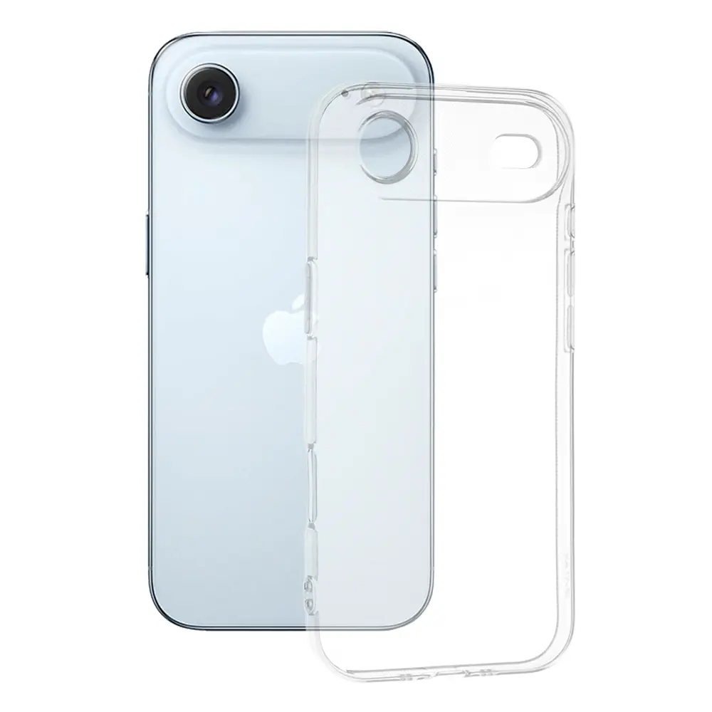 Techsuit silikonový obal iPhone 17 Air průhledný