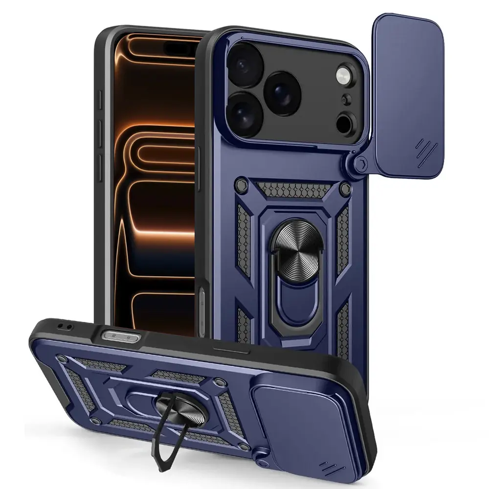 Techsuit CamShield Series pouzdro pro iPhone 17 Pro Max modré