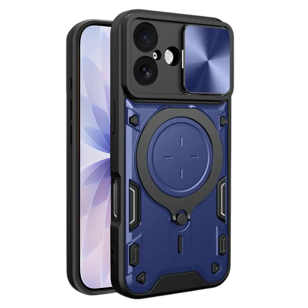 Techsuit CamGuard Pro pro iPhone 17 modrý