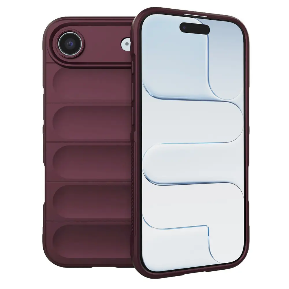 Techsuit Magic Shield pro iPhone 17 Air v barvě bordeaux