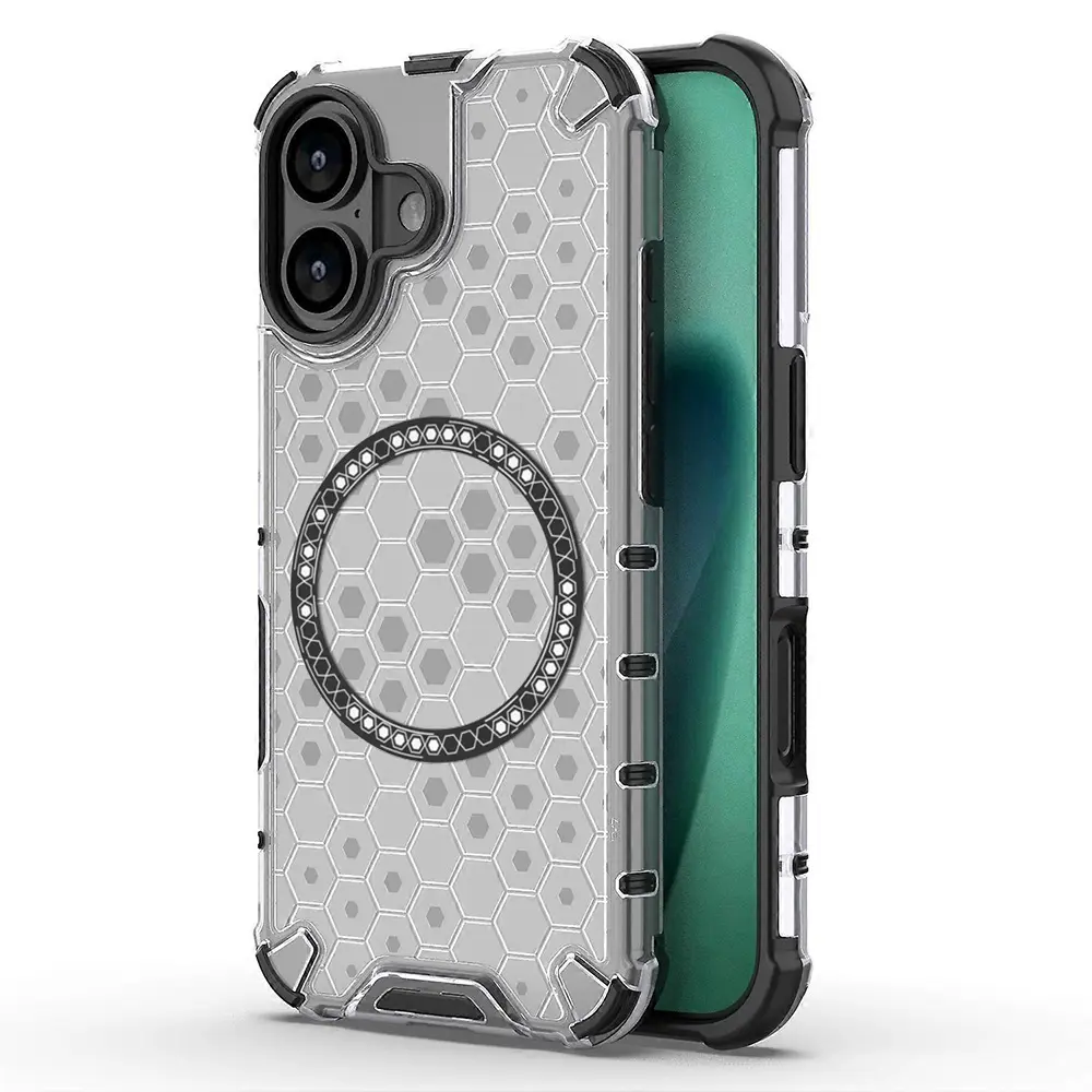 Techsuit HoneyComb Shield MagSafe iPhone 17 bílý