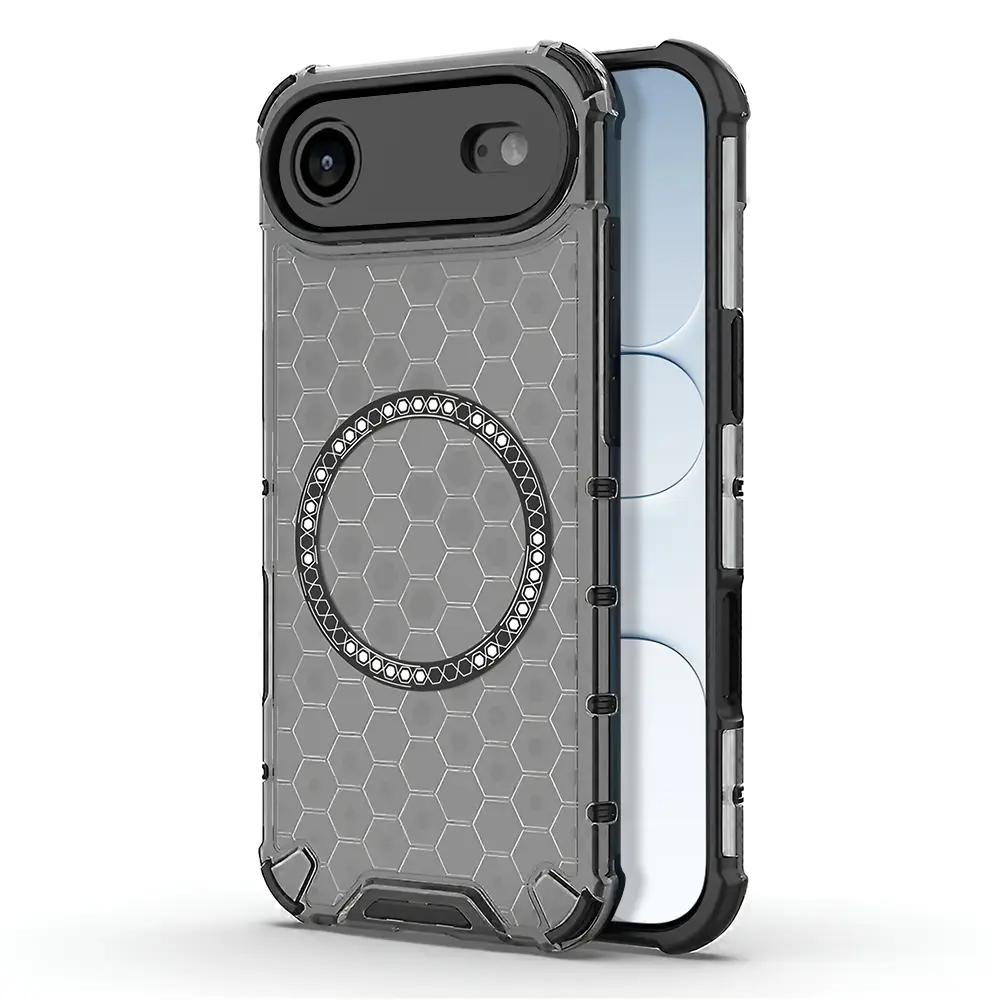 Techsuit HoneyComb Shield MagSafe pro iPhone 17 Air černý