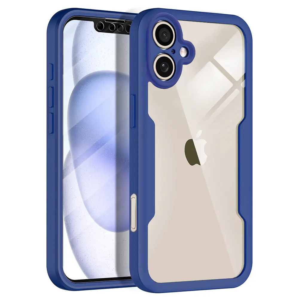 Techsuit ColorVerse 360 Series Ochranné sklo iPhone 17 Modrá
