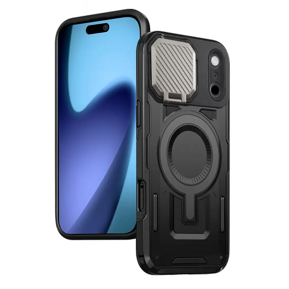 Pouzdro Techsuit CamVault MagSafe pro iPhone 17 Pro černé