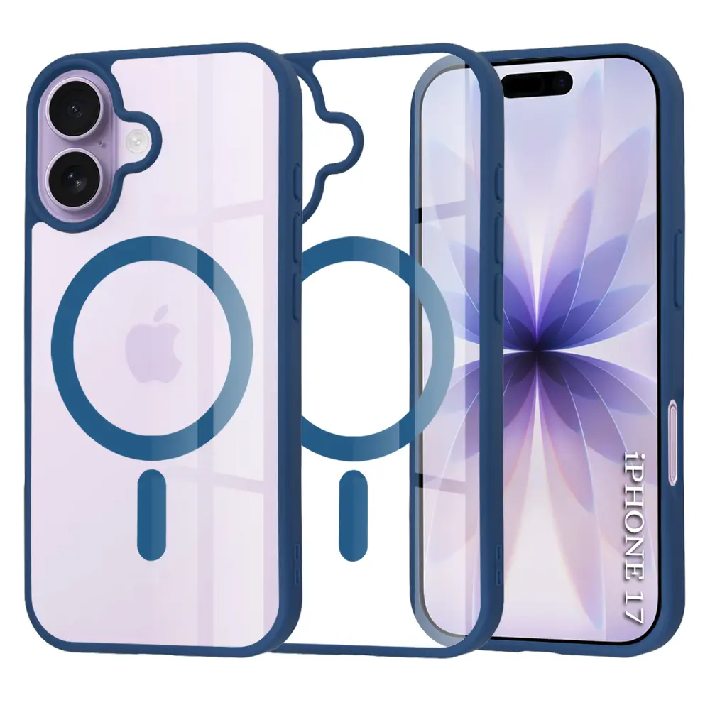 Techsuit MagSafe Pro pro iPhone 17 modrý