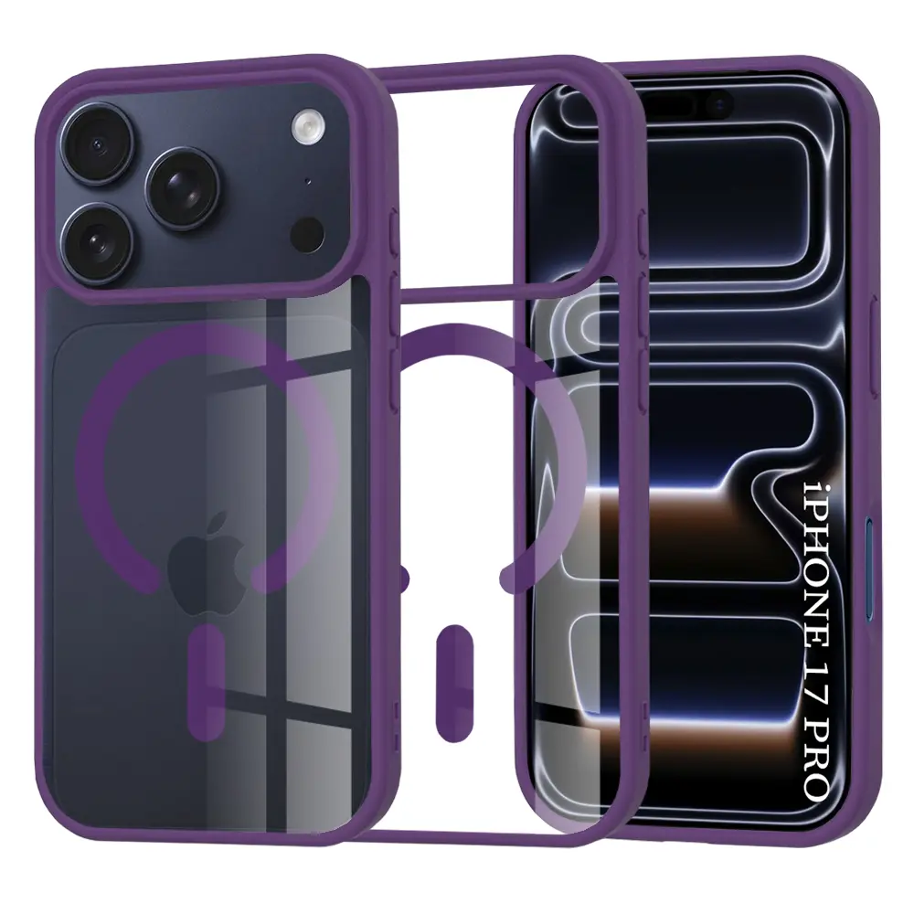 Techsuit MagSafe Pro pro iPhone 17 Pro fialová