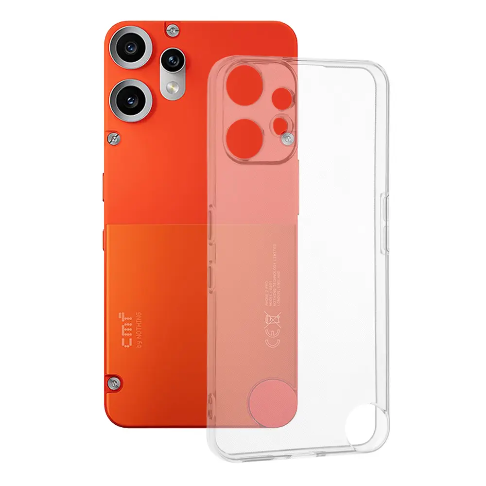 Techsuit silikonový obal Nothing CMF Phone 2 Pro průhledný