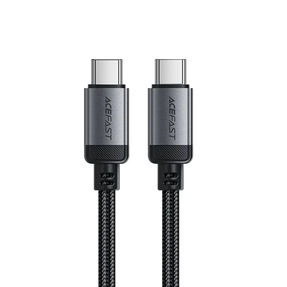 Acefast Data Cable C20-03 USB-C na Type-C 60W 3A rychlé nabíjení černý