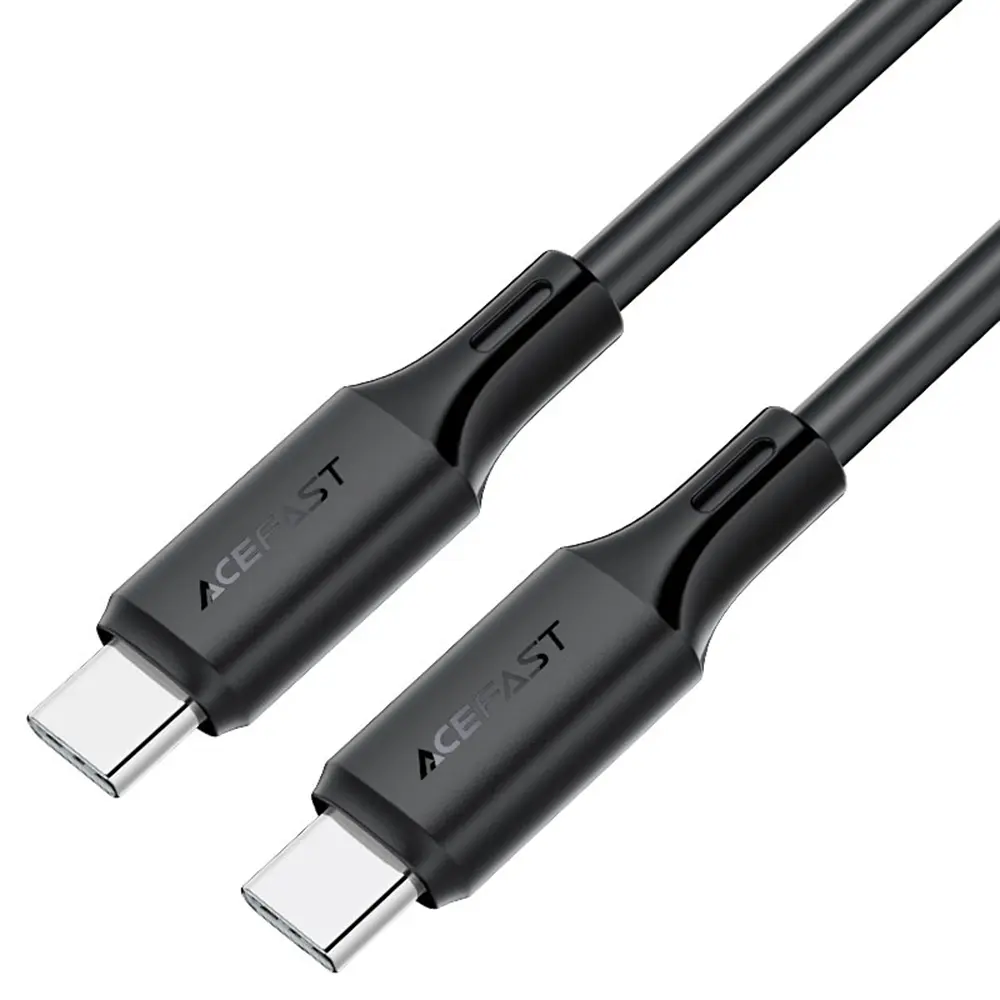 Acefast Data Cable C17-03 Type-C na Type-C Rychlonabíjecí 60W 3A 1.2m černá