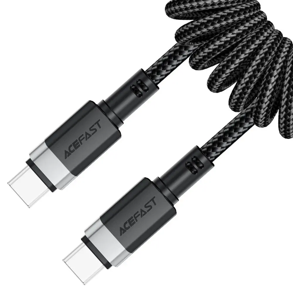 Acefast Data Cable C14-03 Rychlonabíjecí Type-C na Type-C 1.2m černý