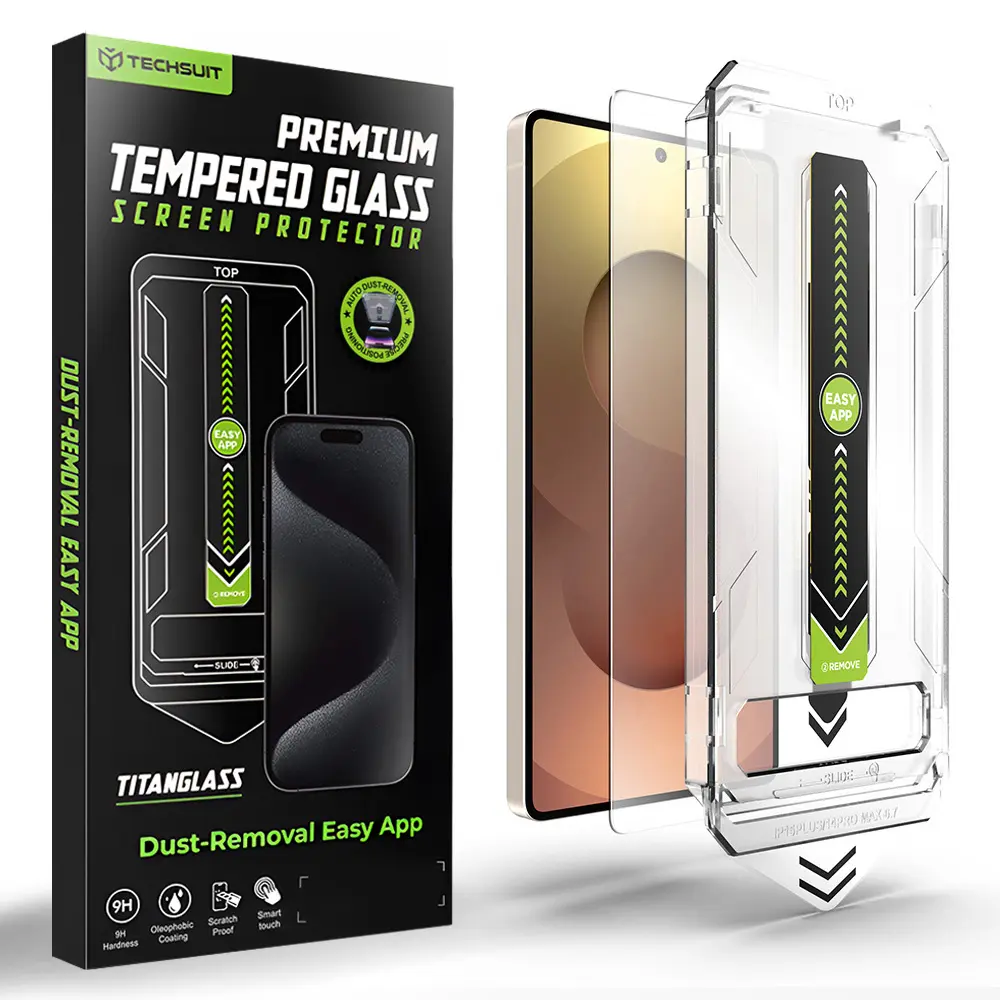 Techsuit TitanGlass CrystalHD Samsung Galaxy S25 Ultra průhledný
