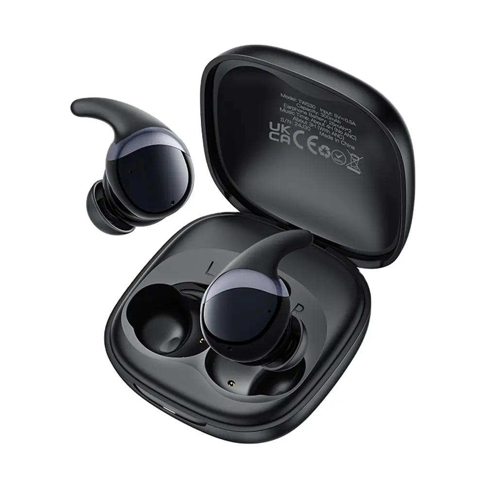 Yesido TWS30 bezdrátová sluchátka s ANC mikrofonem Bluetooth 5.3 černá