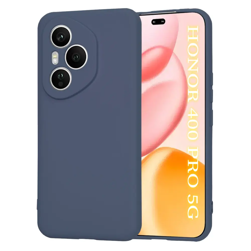 Techsuit - SoftFlex kryt na Honor 400 Pro - tmavomodrý