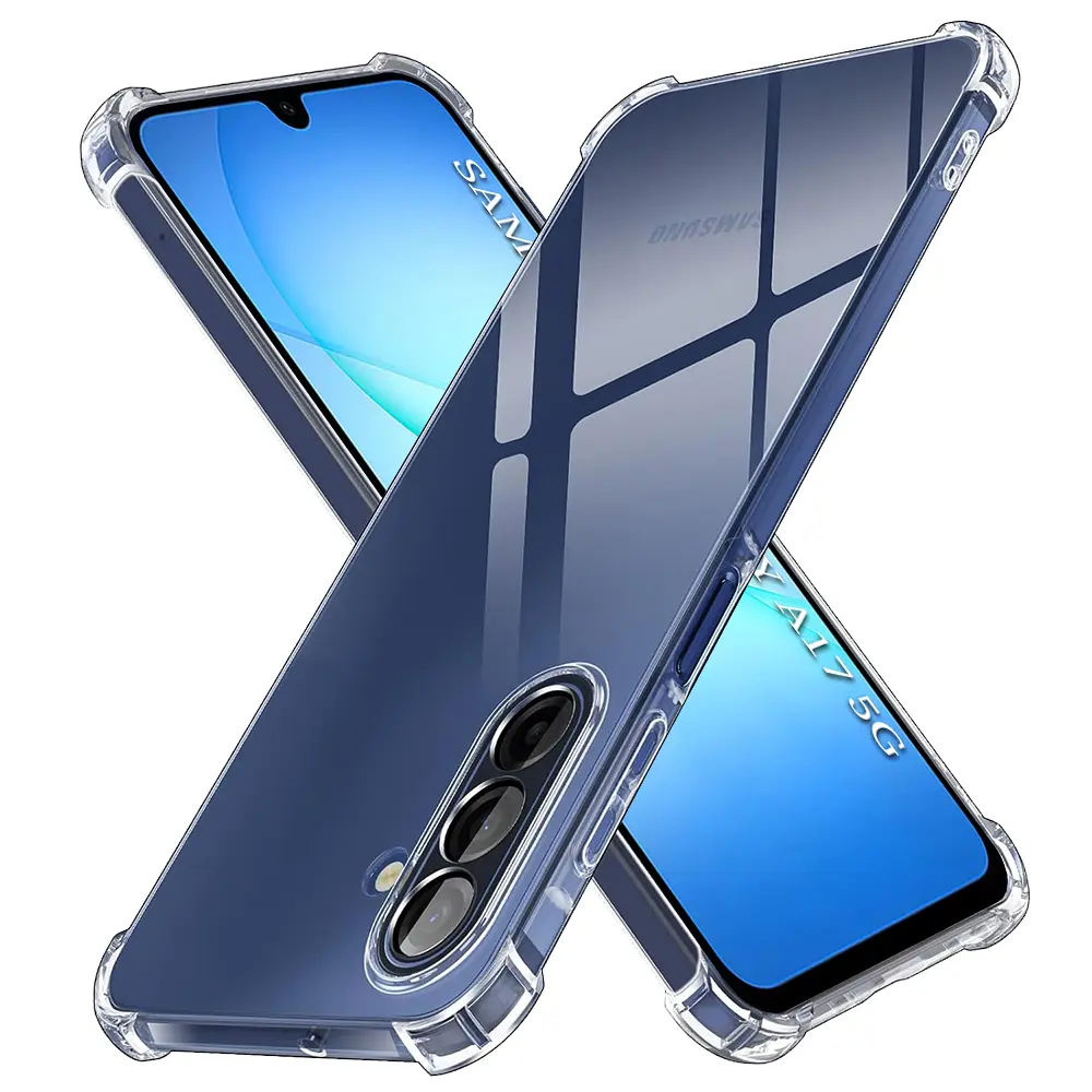 Techsuit Shockproof průhledný silikon pro Samsung Galaxy A17 5G A17 4G průhledný
