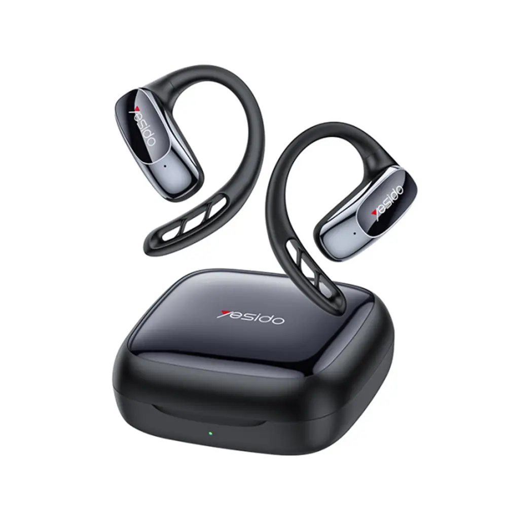 Yesido bezdrátová sluchátka YSP24 s Bluetooth V5.4 otevřený design černá