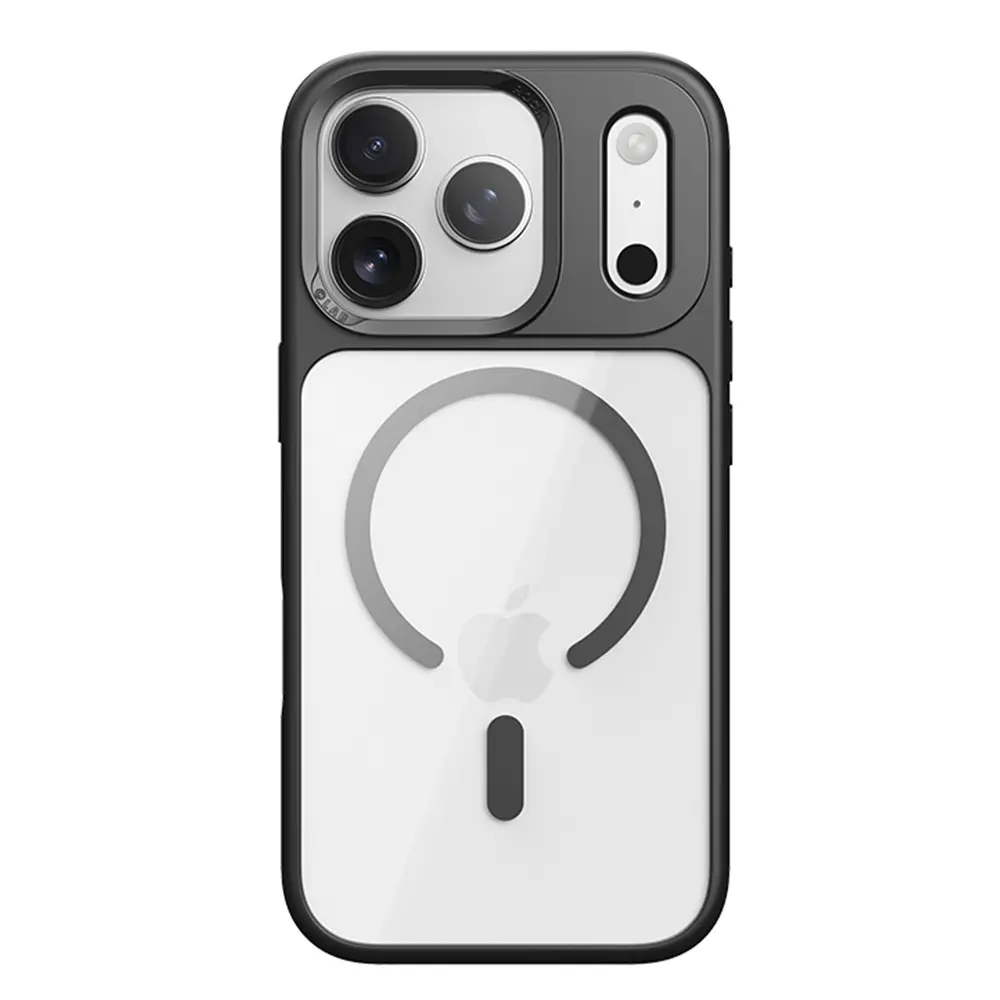 Zadní kryt Rock Guard Series Magnetic pro iPhone 17 Pro Max transparent-black