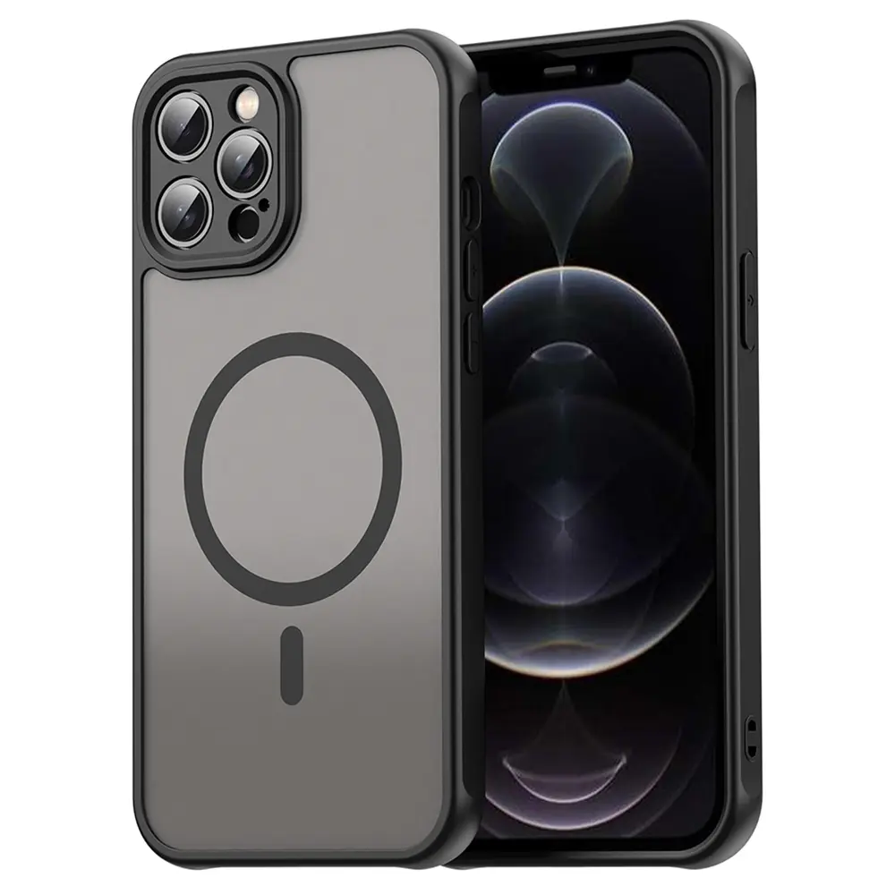 Techsuit HaloFrost II MagSafe pro iPhone 12 Pro Max černý