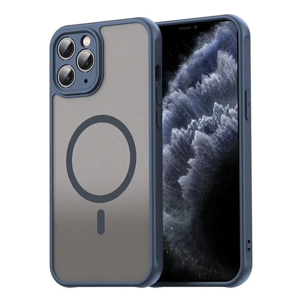 Techsuit HaloFrost II MagSafe pro iPhone 11 Pro námořnická modrá