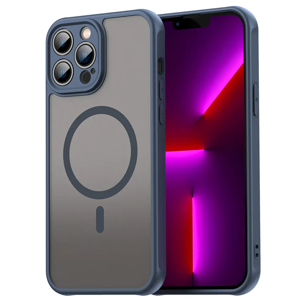 Techsuit HaloFrost II MagSafe pro iPhone 13 Pro námořnická modrá