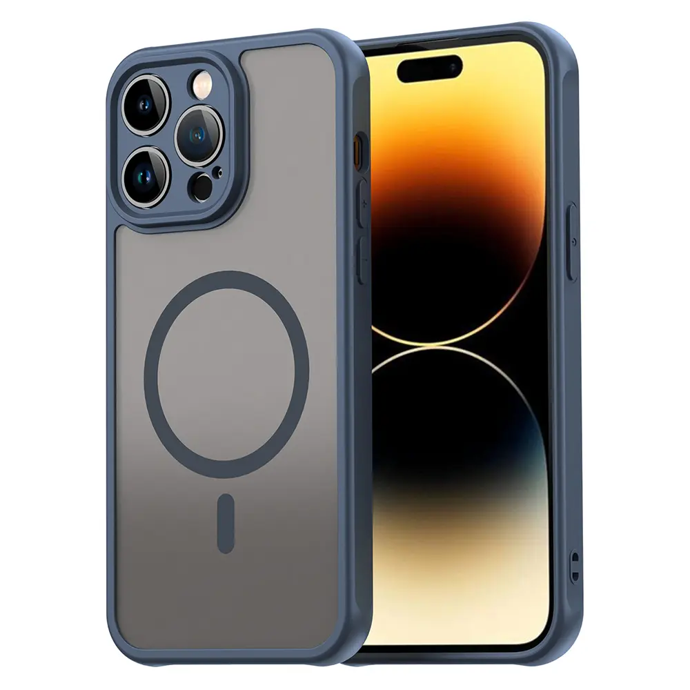 Techsuit HaloFrost II MagSafe pro iPhone 14 Pro námořnická modrá