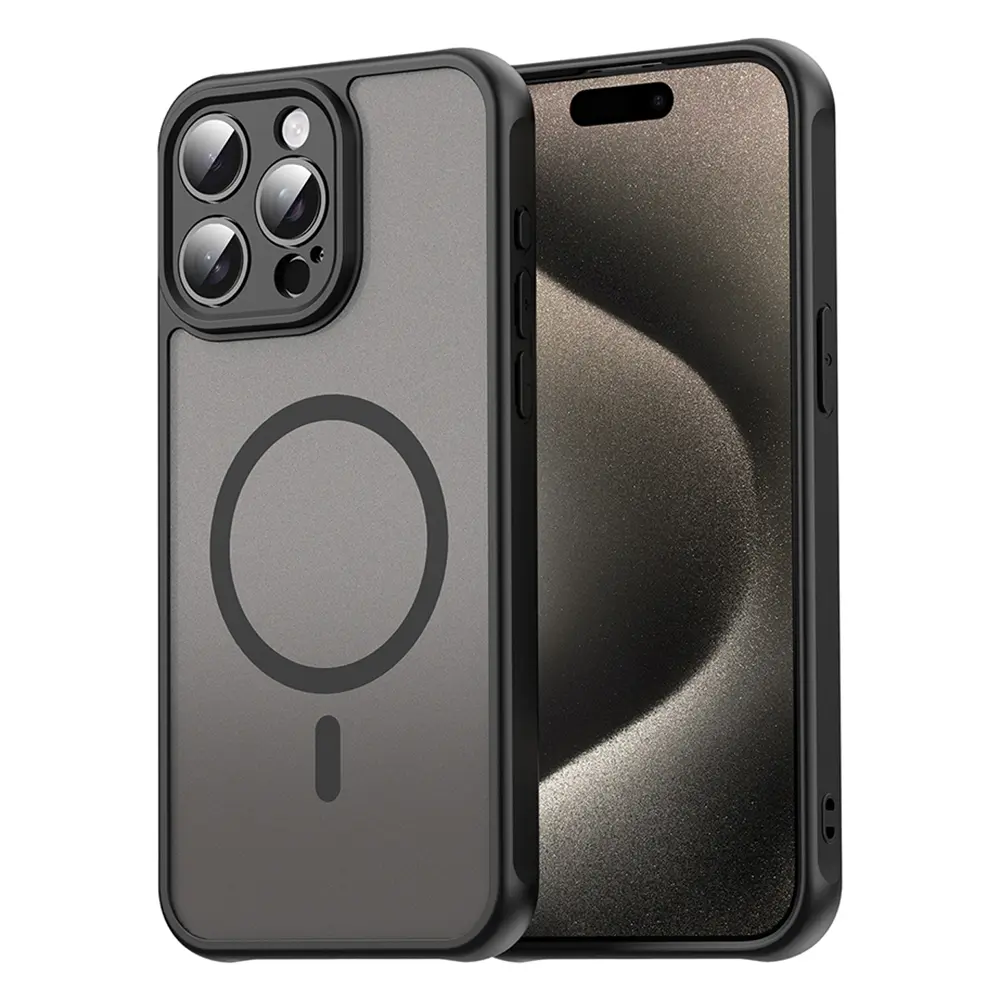 Techsuit HaloFrost II MagSafe pro iPhone 15 Pro černý