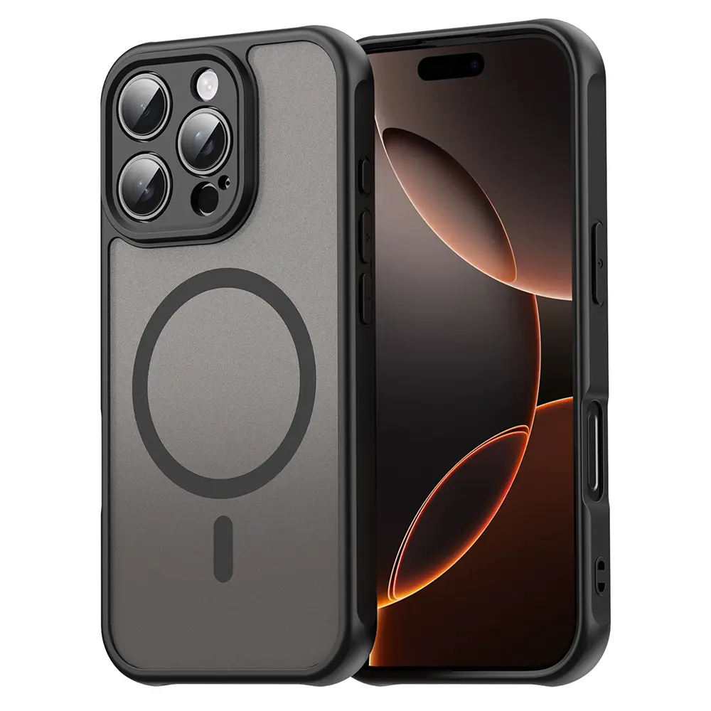 Techsuit HaloFrost II MagSafe pro iPhone 16 Pro černý
