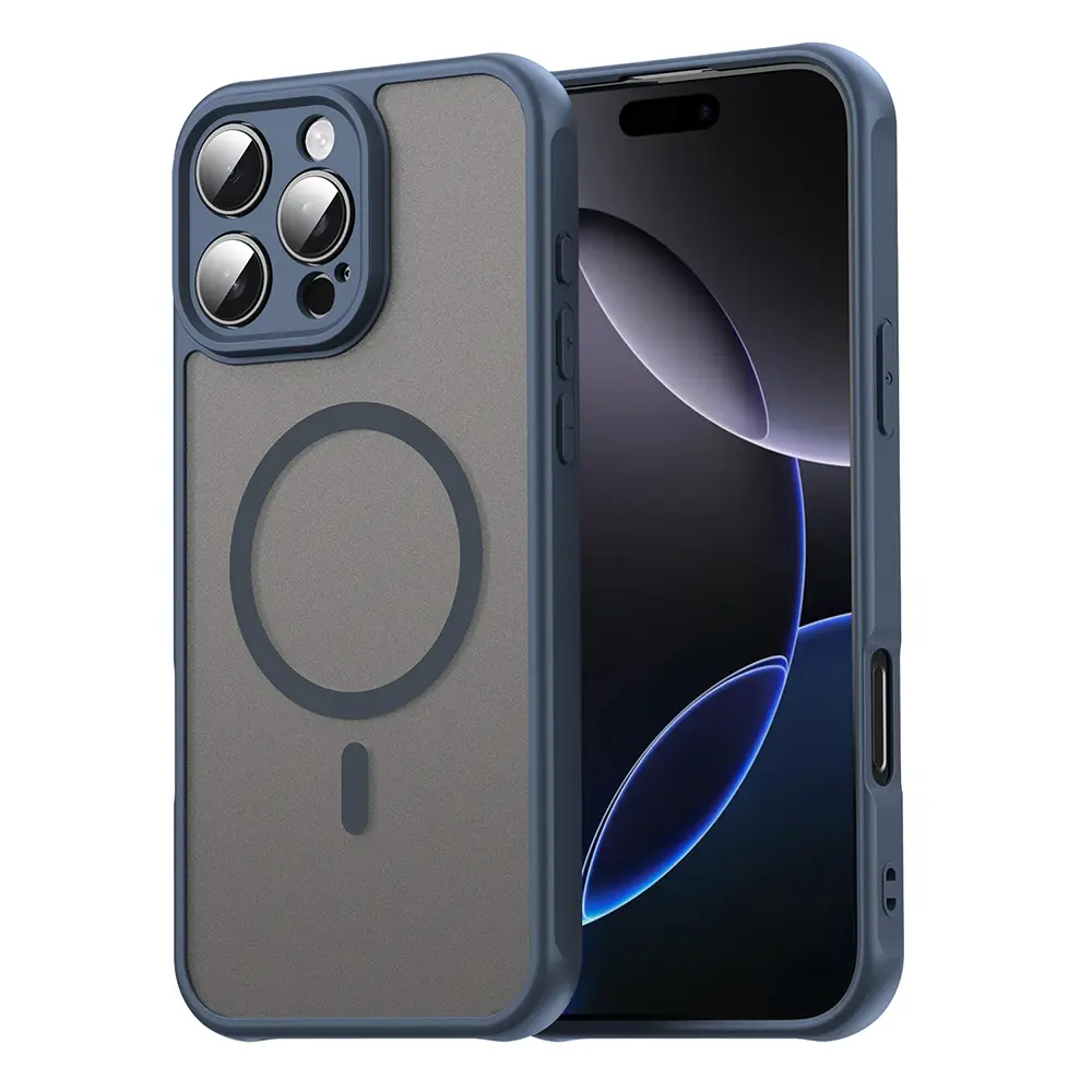 Techsuit HaloFrost II MagSafe pro iPhone 16 Pro Max námořnická modrá