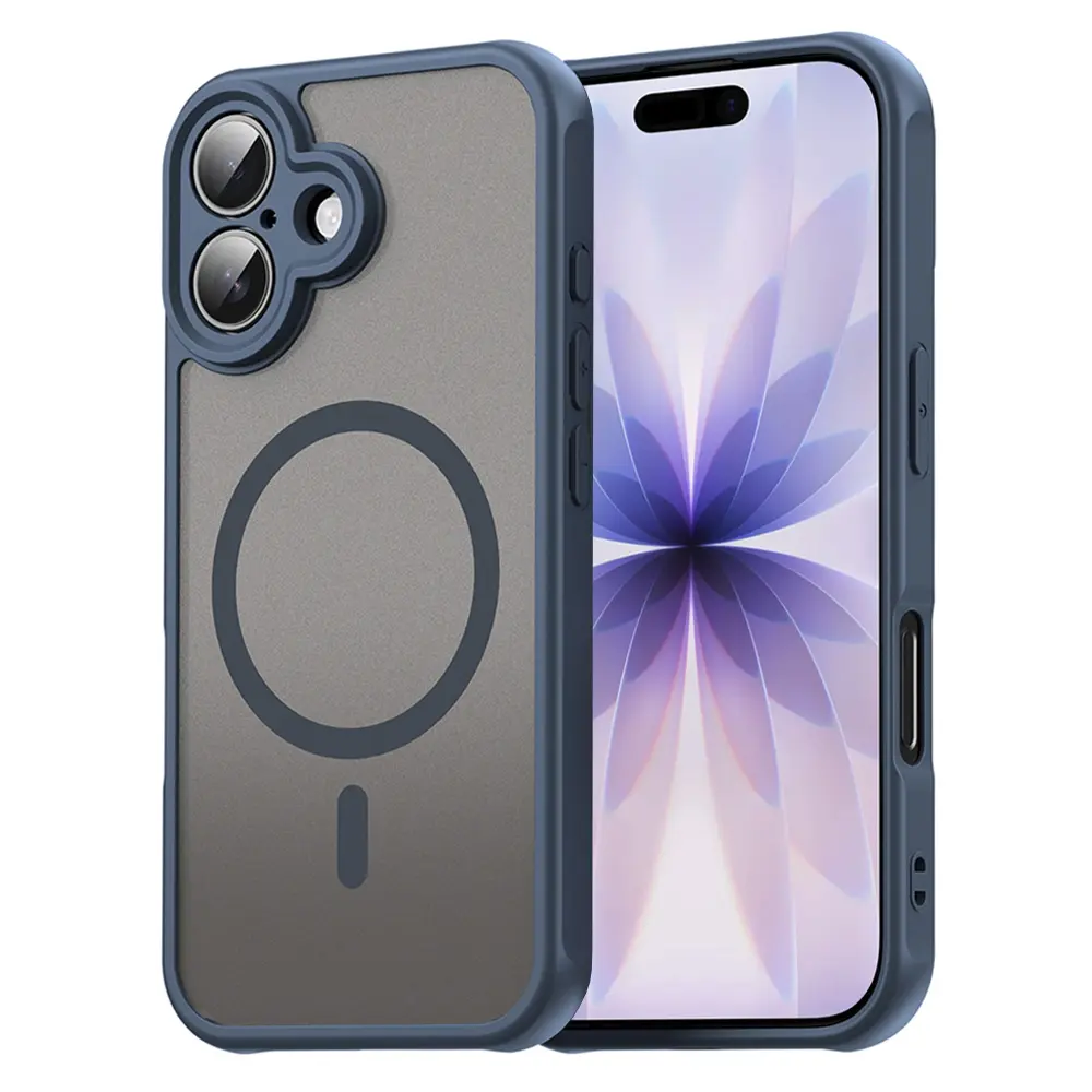 Techsuit HaloFrost II MagSafe pro iPhone 17 v námořnické modré