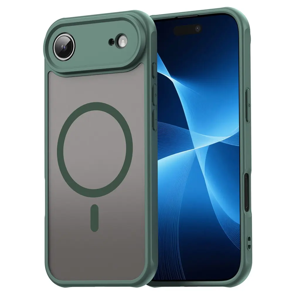 Techsuit HaloFrost II MagSafe pro iPhone 17 Air zelený