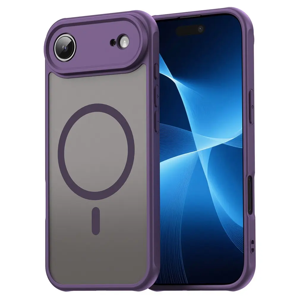Techsuit HaloFrost II MagSafe pro iPhone 17 Air fialový