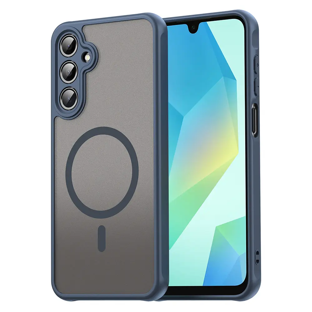 Techsuit HaloFrost II MagSafe pro Samsung Galaxy A16 4G A16 5G tmavě modrá