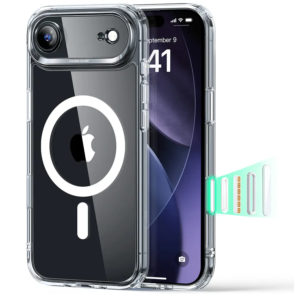 Kryt ESR Classic Hybrid HaloLock MagSafe, iPhone Air, čirý