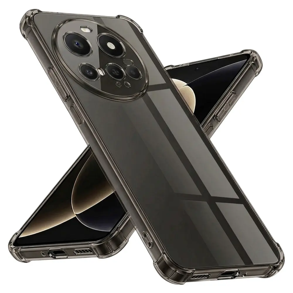 Techsuit Shockproof průhledný silikon Xiaomi 15 Ultra kouřově černý