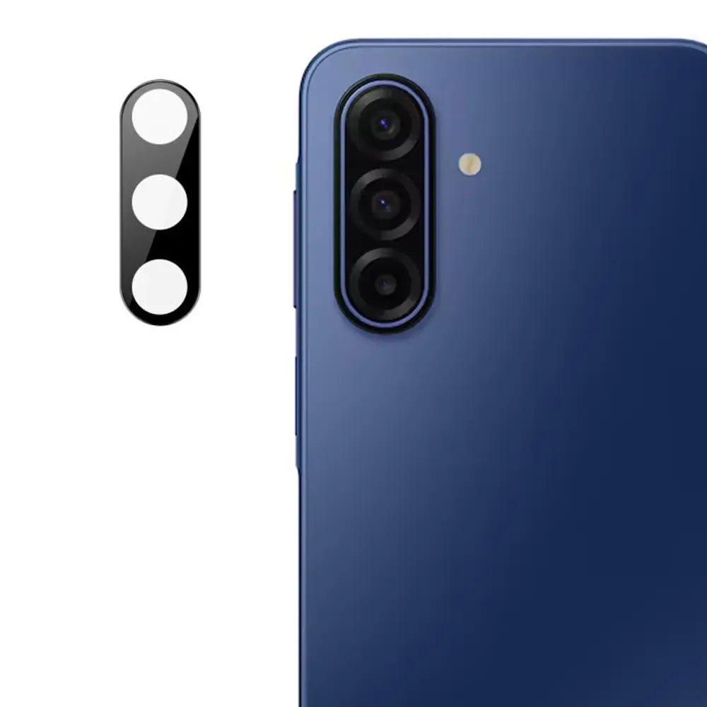 Techsuit - Kompletní sklo fotoaparátu - Samsung Galaxy A17 5G / A17 4G - Černá
