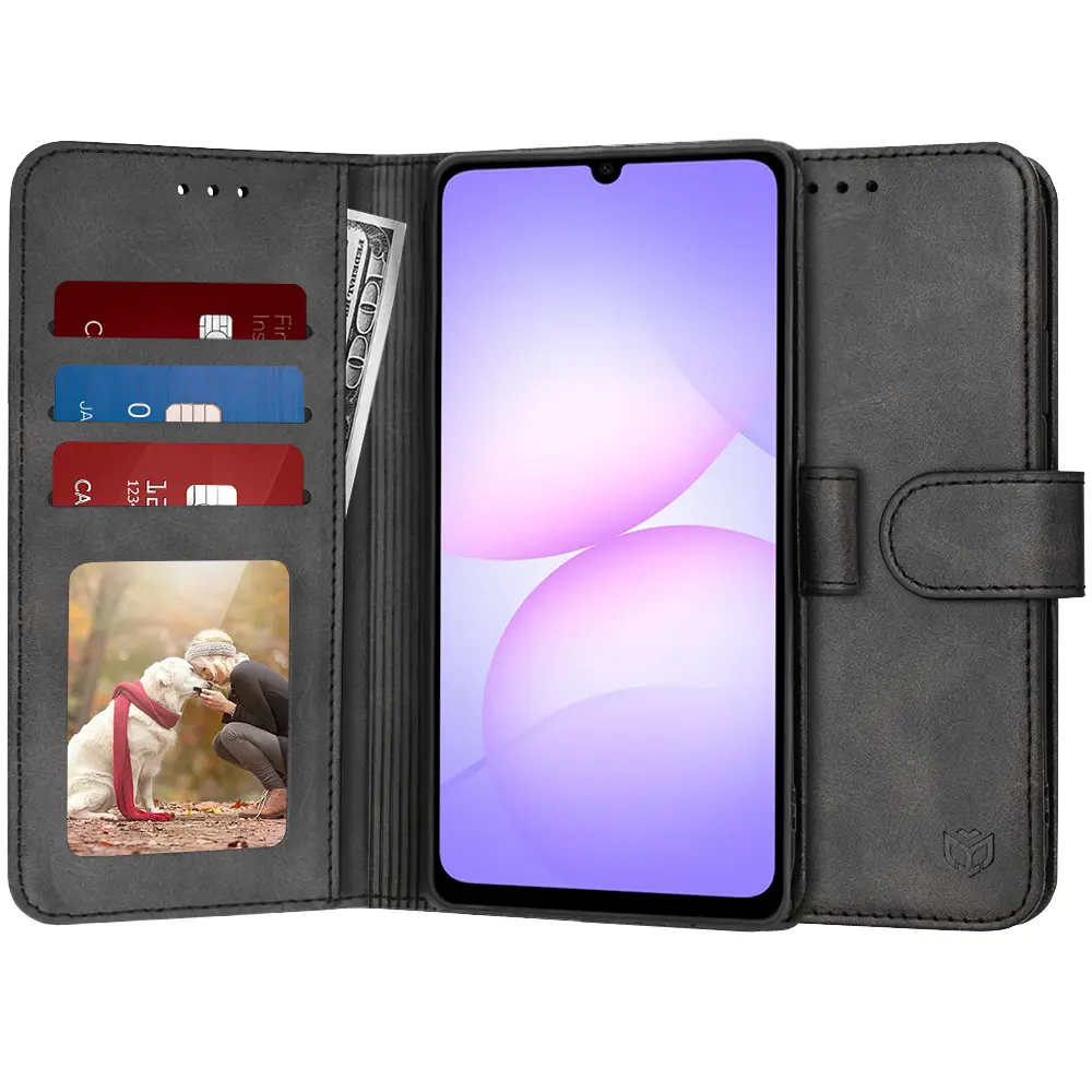 Pouzdro na deník Samsung Galaxy A07 4G černé