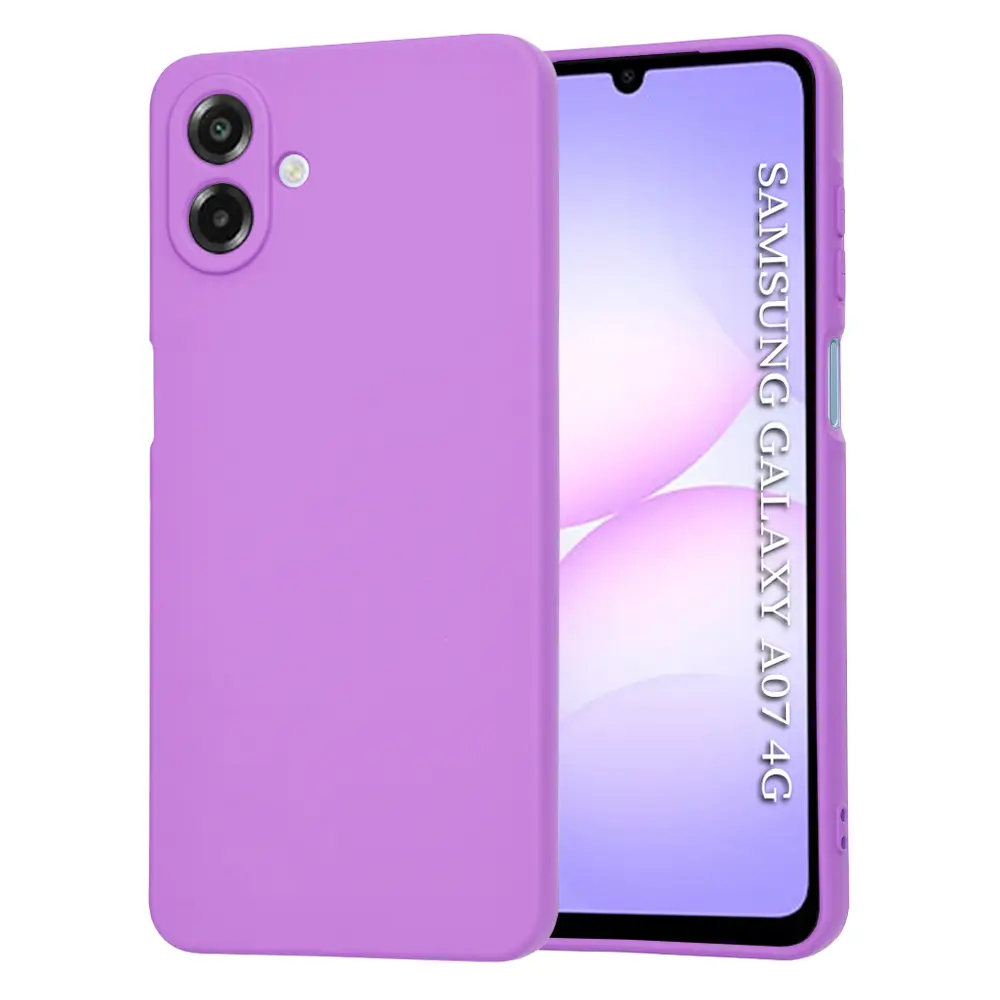 Techsuit SoftFlex pro Samsung Galaxy A07 4G fialový