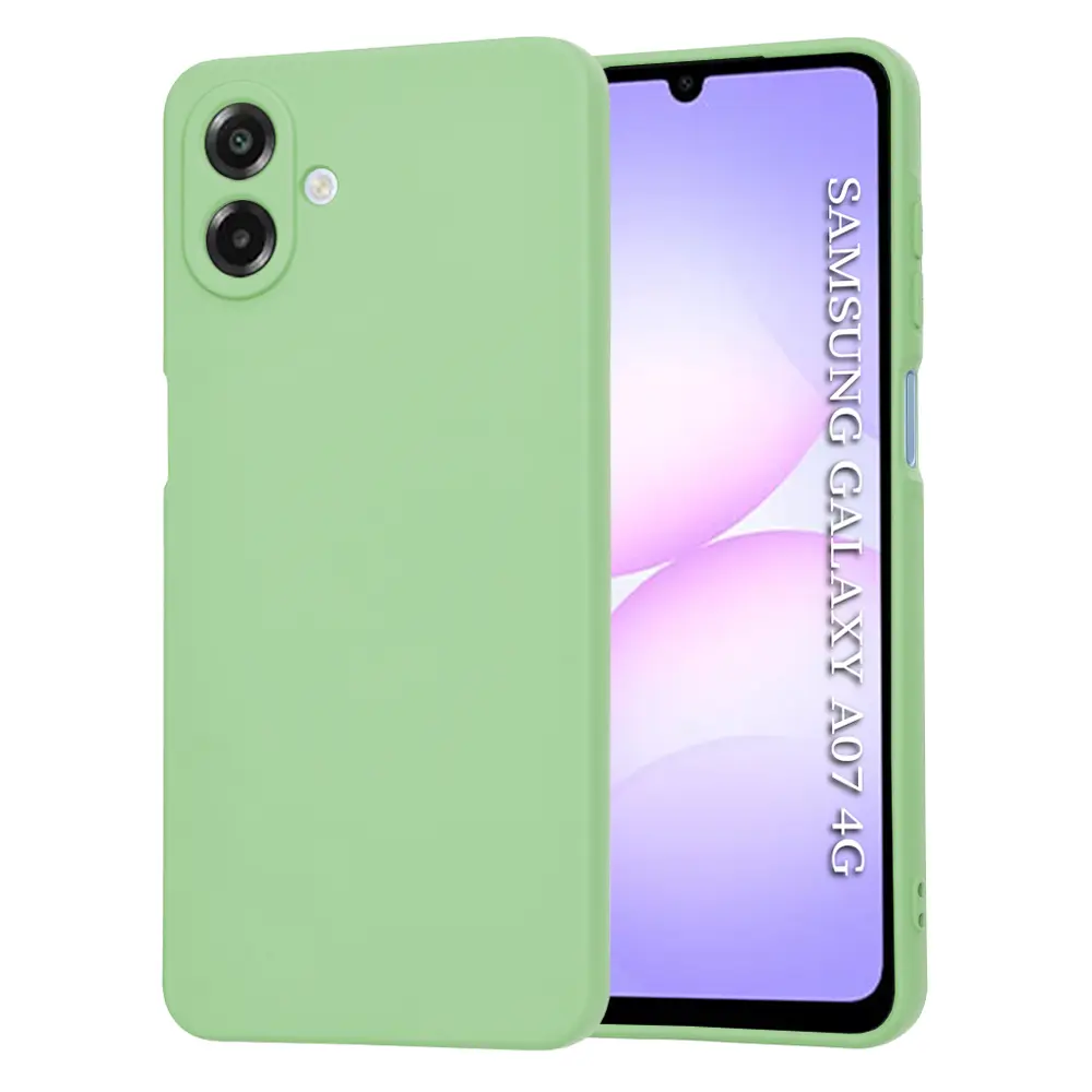 Techsuit SoftFlex pro Samsung Galaxy A07 4G v mátově zelené