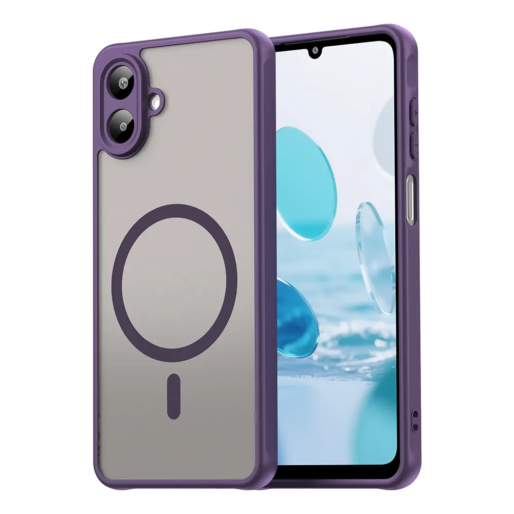 Techsuit HaloFrost II MagSafe pro Samsung Galaxy A07 4G fialová