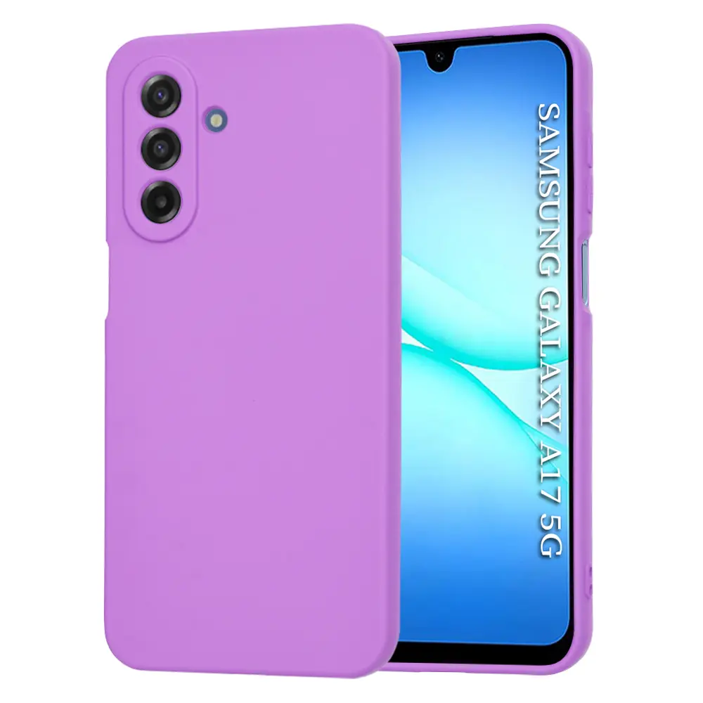 Techsuit SoftFlex pro Samsung Galaxy A17 5G A17 4G fialová